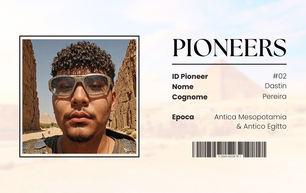 Brown and Cream Minimalist Event ID Card (1)